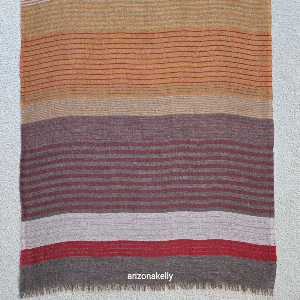 Opal Merino Striped Scarf Australia Fair-Trade Sustainable